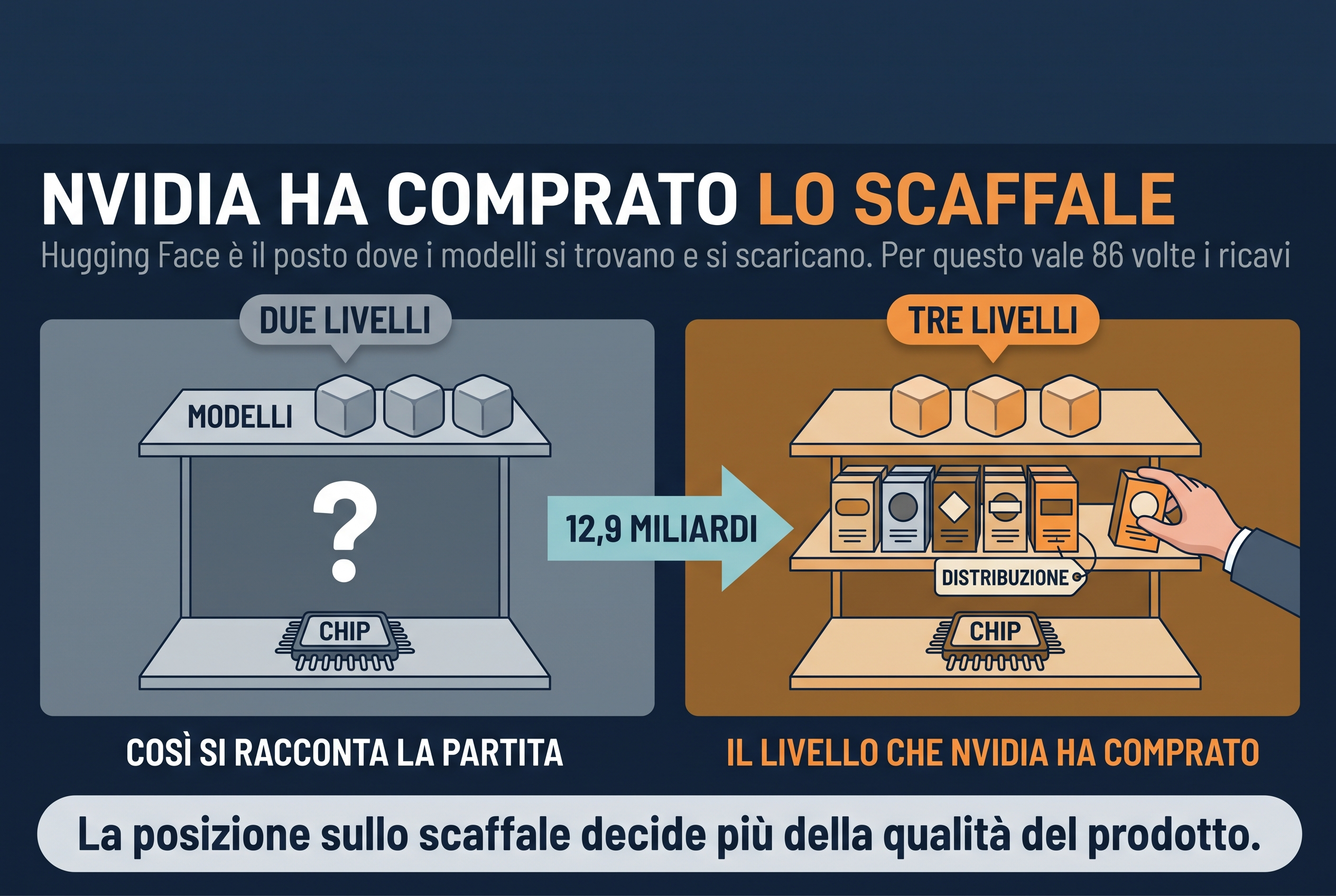 Copertina dell'articolo: Nvidia ha comprato lo scaffale