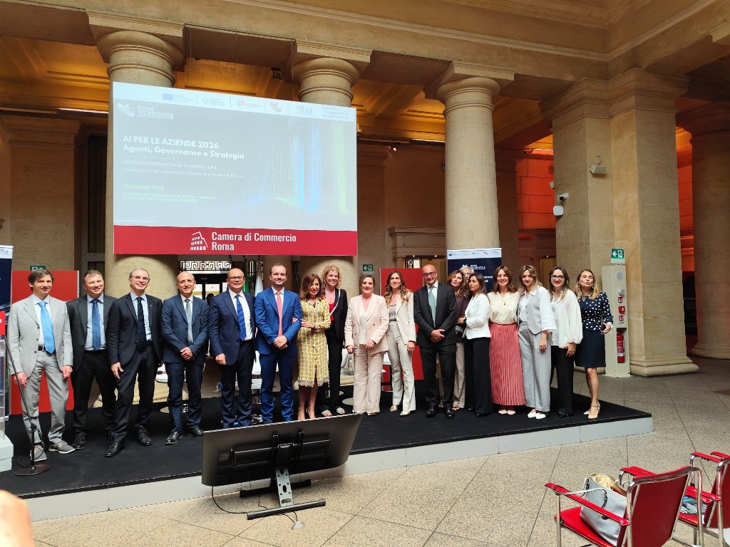 Convegno AI per le Aziende 2026 di Rome Technopole