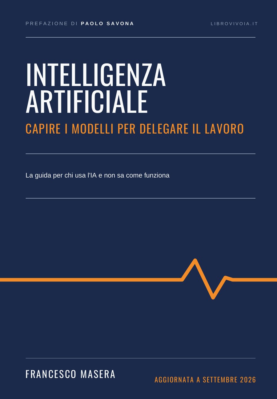 Intelligenza artificiale, capire i modelli per delegare il lavoro - copertina della quarta edizione, settembre 2026