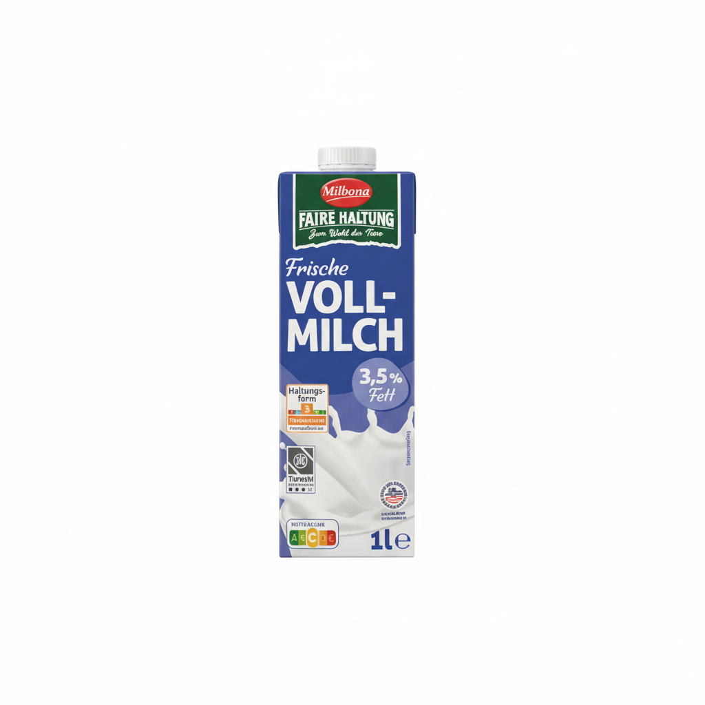 Fresh whole milk