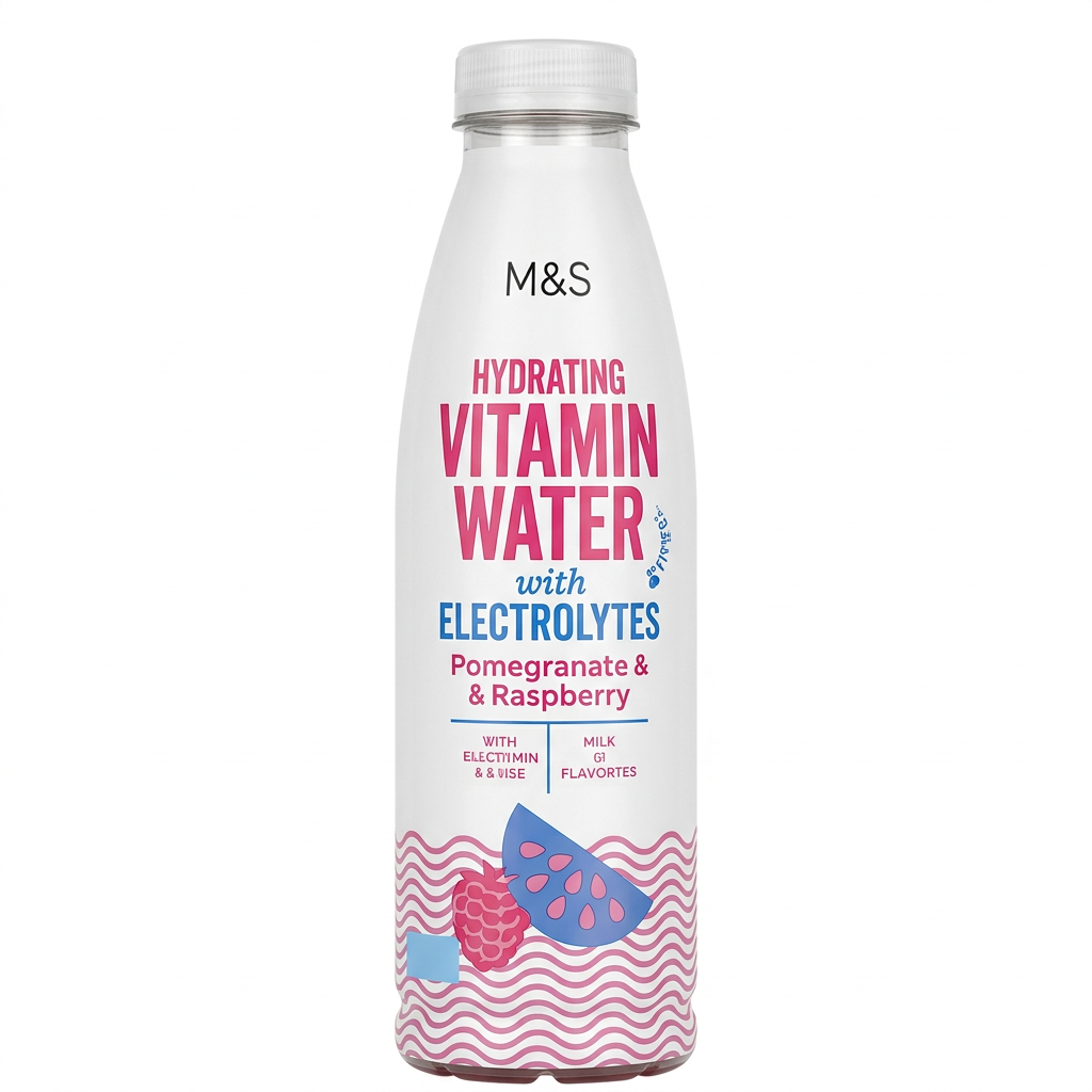 Hydrating Vitamin Water Pomegranate & Raspberry