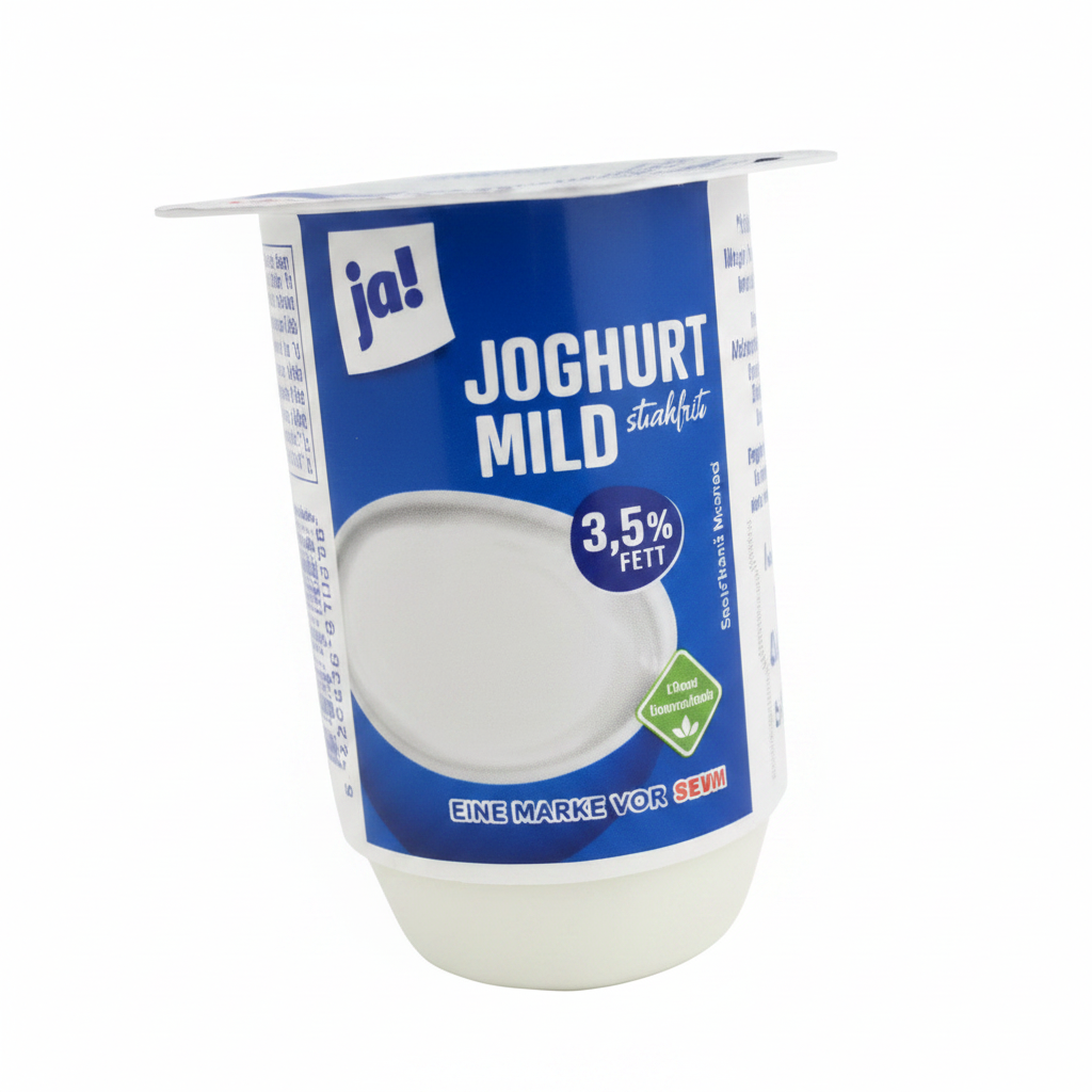 Mild yogurt firm 3.5% fat