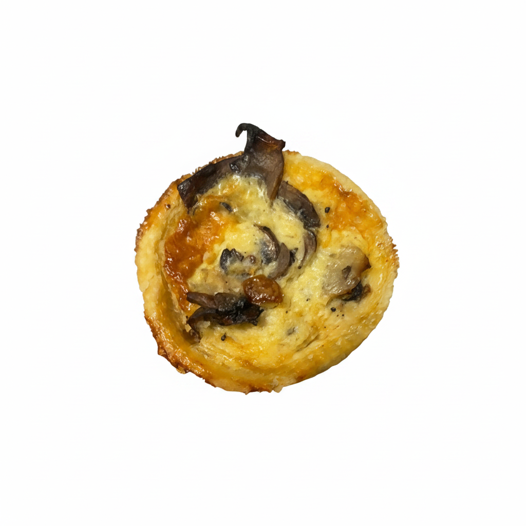 Mushroom Mini Quiche