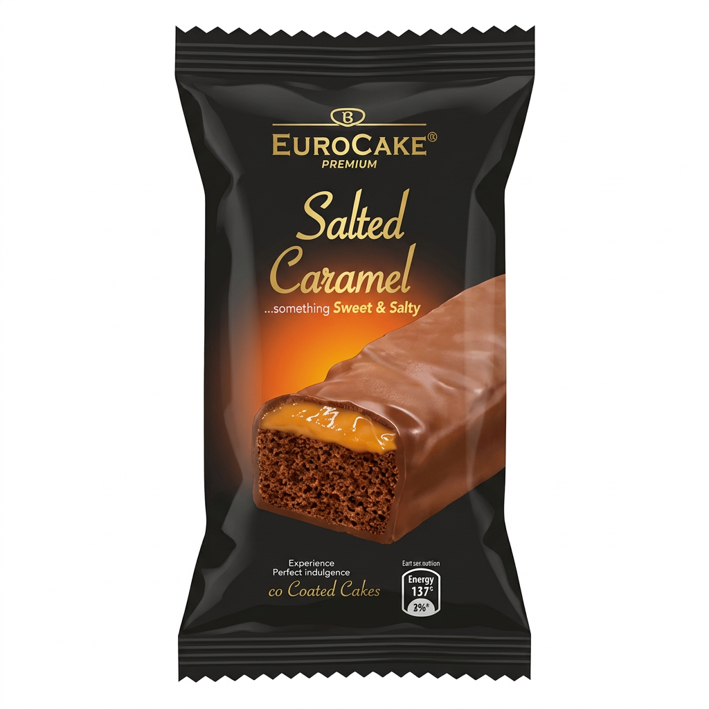 Salted Caramel Choco Coated Cake