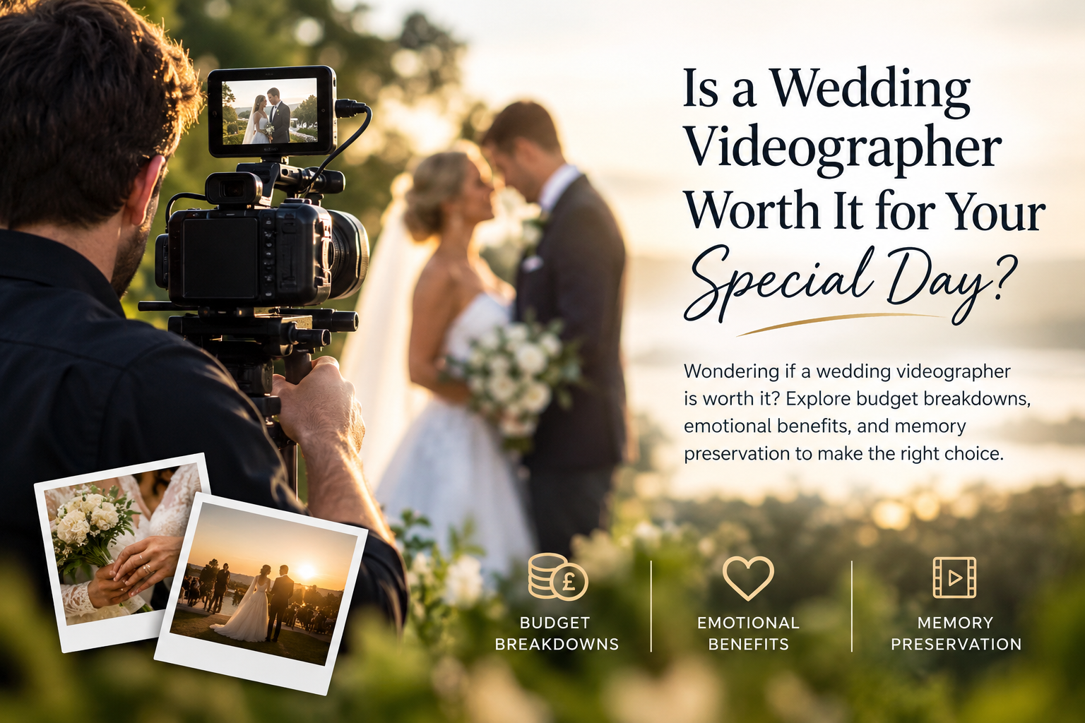 Is a Wedding Videographer Worth It for Your Special Day?