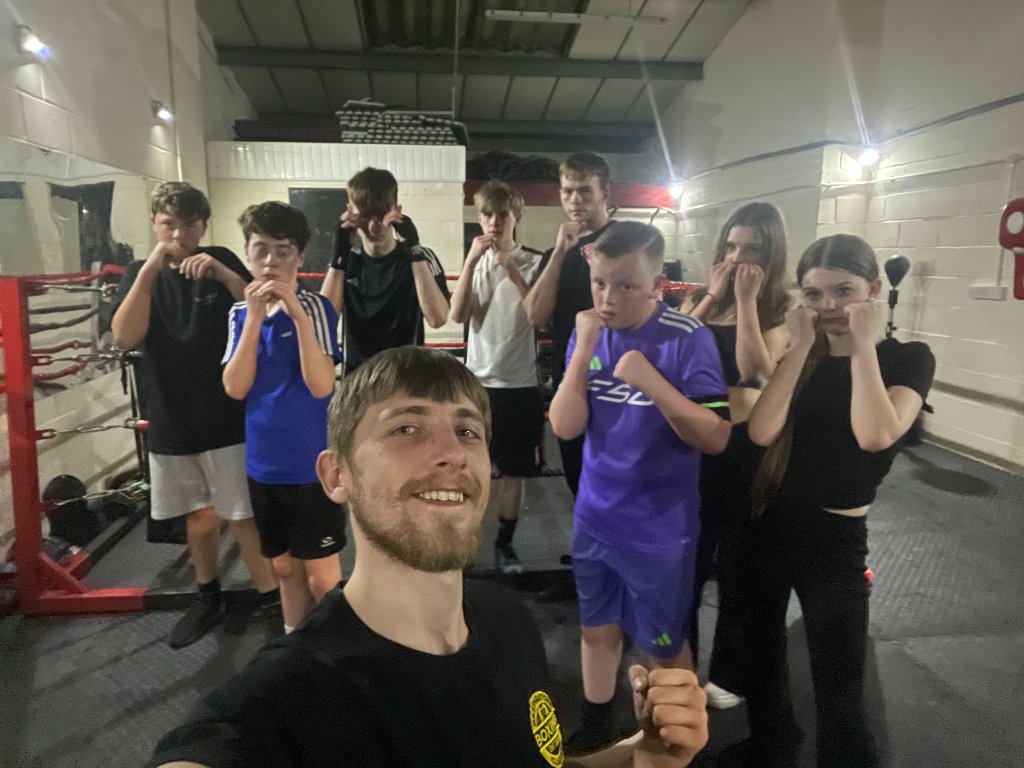 Members training at Basingstoke Boxing Classes — photo 5 from our Hatch Warren gym at Unit E7 Grafton Way RG22 6HY
