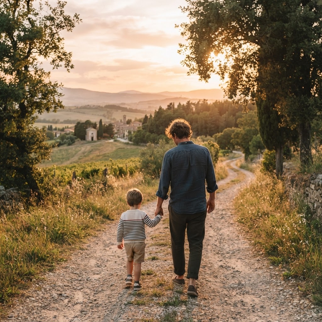 Father and child