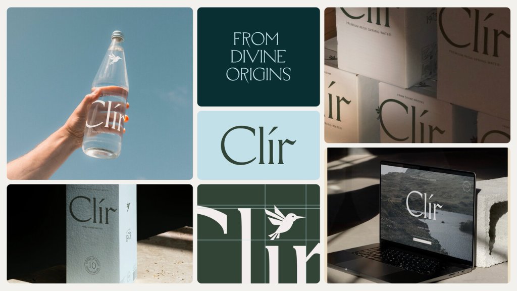 Clír Water Wins National Design Award in Partnership with Crown Creative