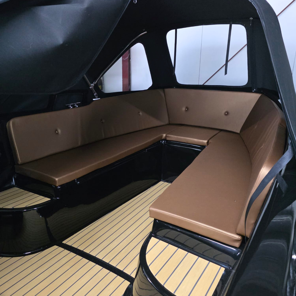 Bootkussens op maat - luxe bootkussens in sloep