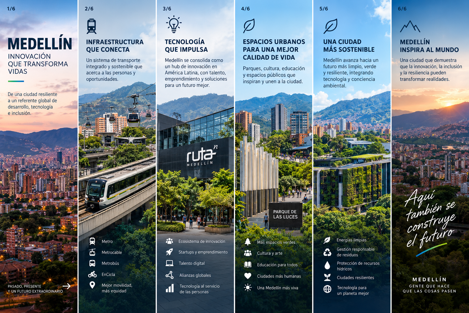 Infografía: Medellín, innovación que transforma vidas