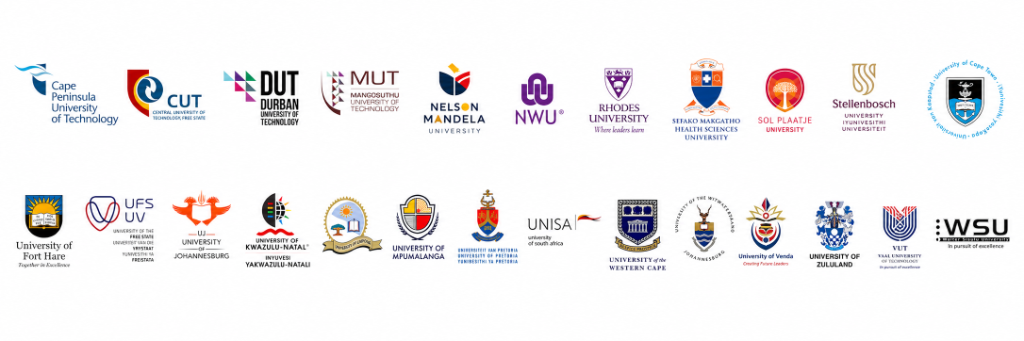 South African Universities Logos