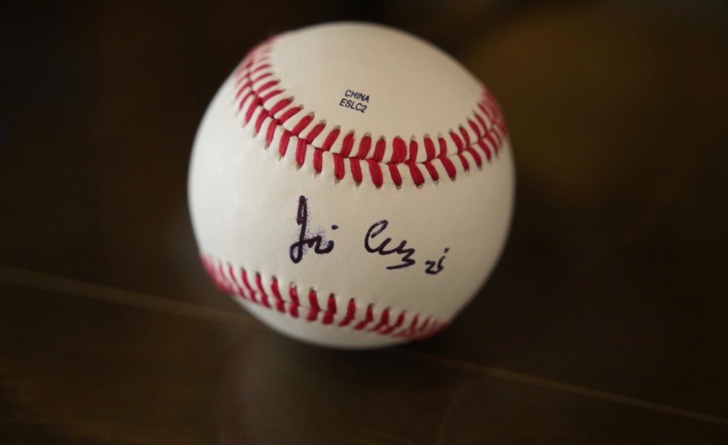 Signed baseball