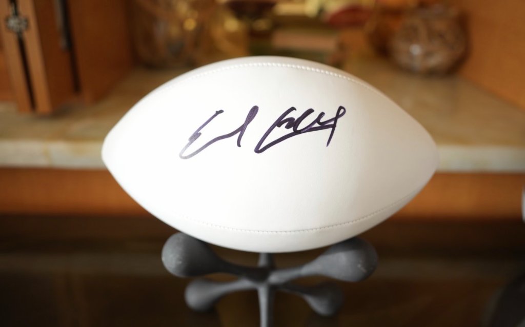 Signed football