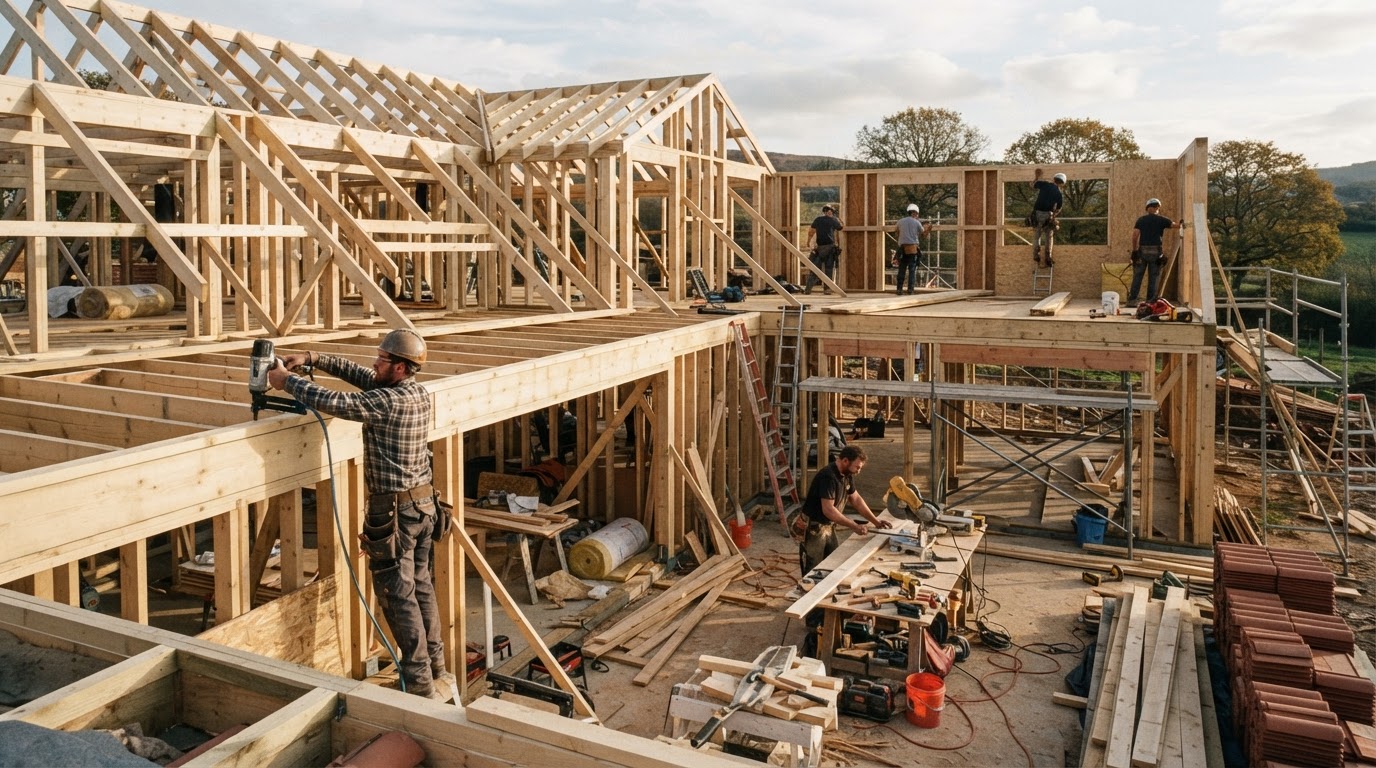 Construction job site