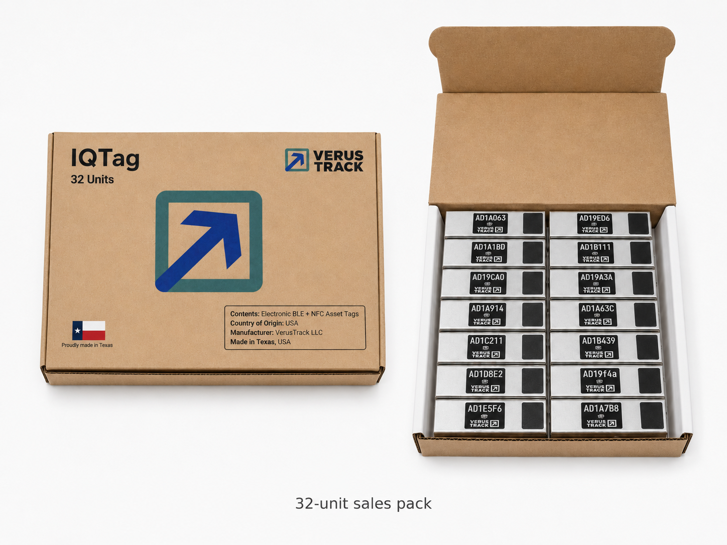 VerusTrack 32-unit IQTag sales pack