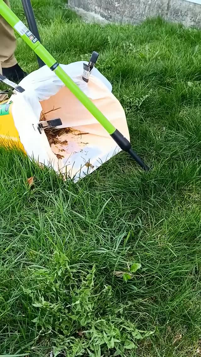 Applying the Bio-Enzymatic Odour Eliminator to a lawn
