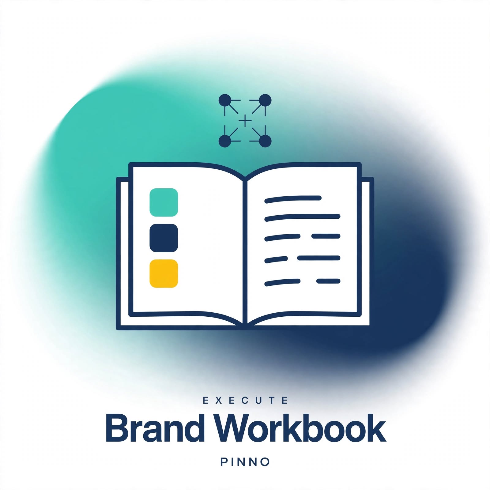 Brand Workbook tool graphic from the PINNOai Growth Collection.