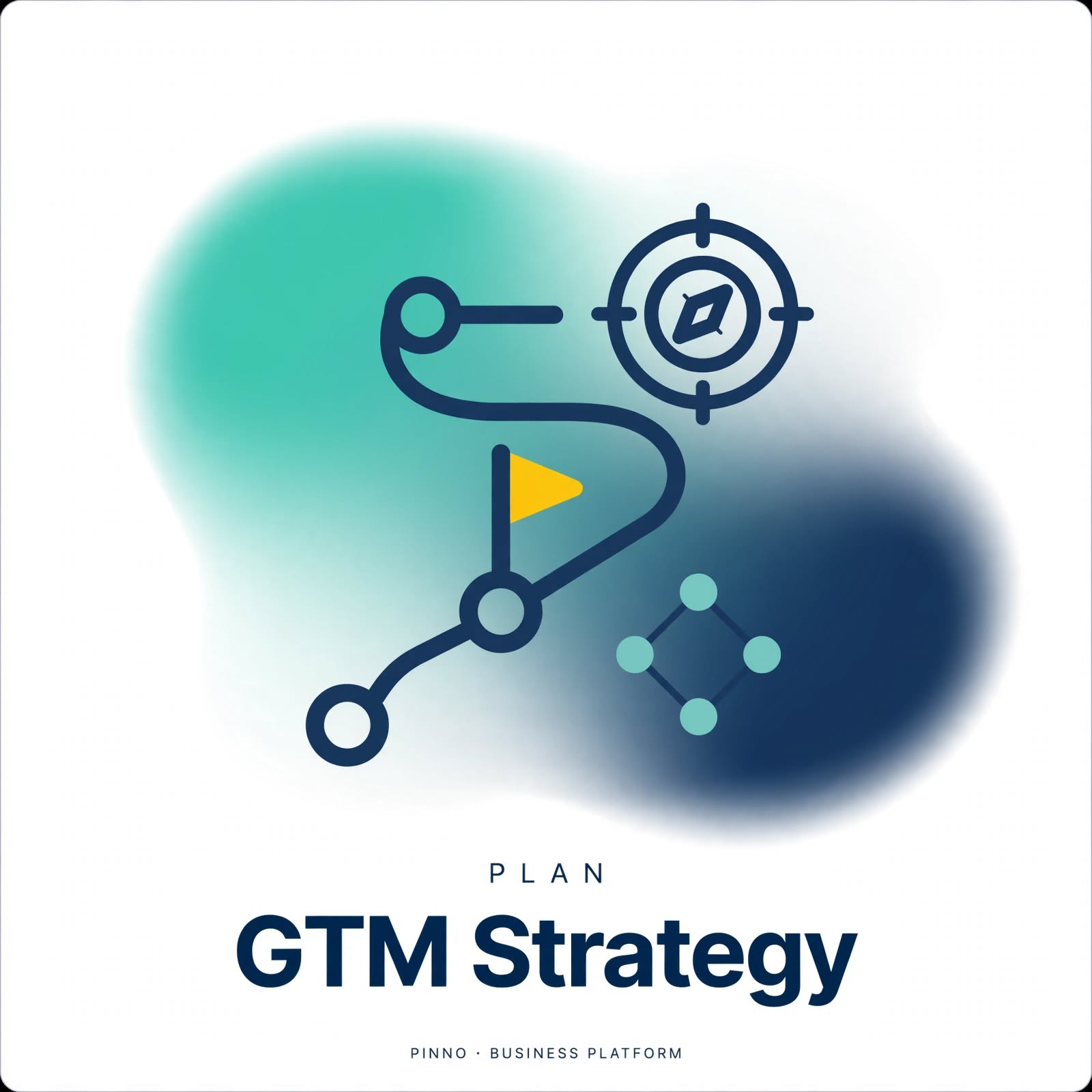 GTM Strategy tool graphic from the PINNOai Growth Collection.