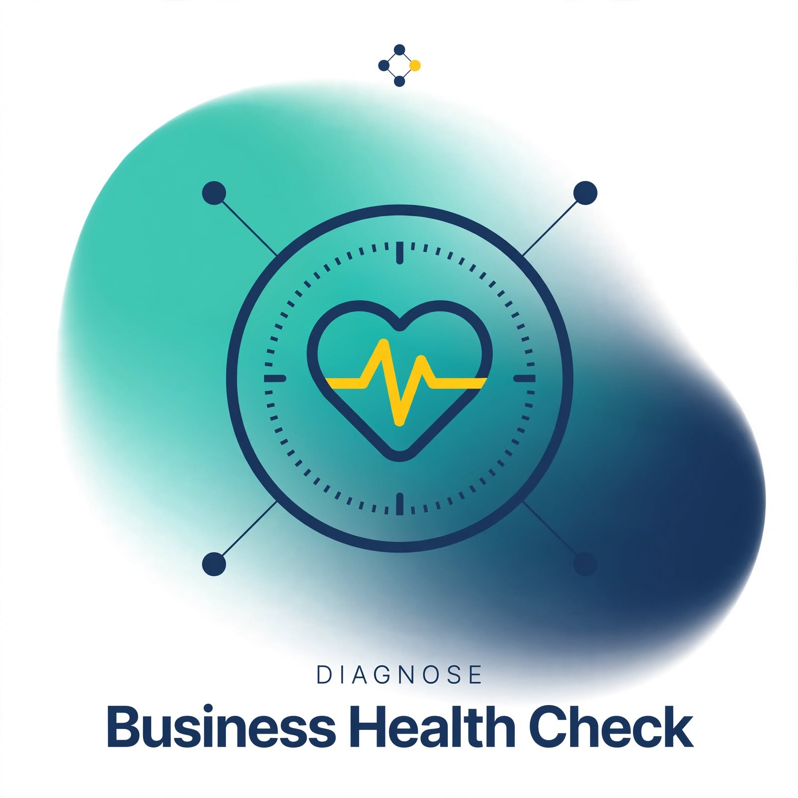 Business Health Check tool graphic from the PINNOai Growth Collection.