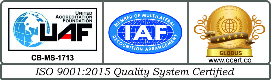 ISO 9001:2015 Certificate