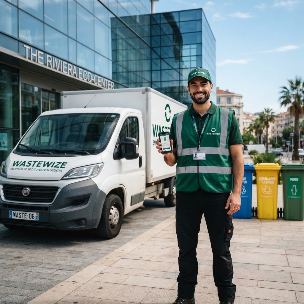 Transporteur de colis ? Pourquoi devenir collecteur de déchets avec WasteWize à Nice