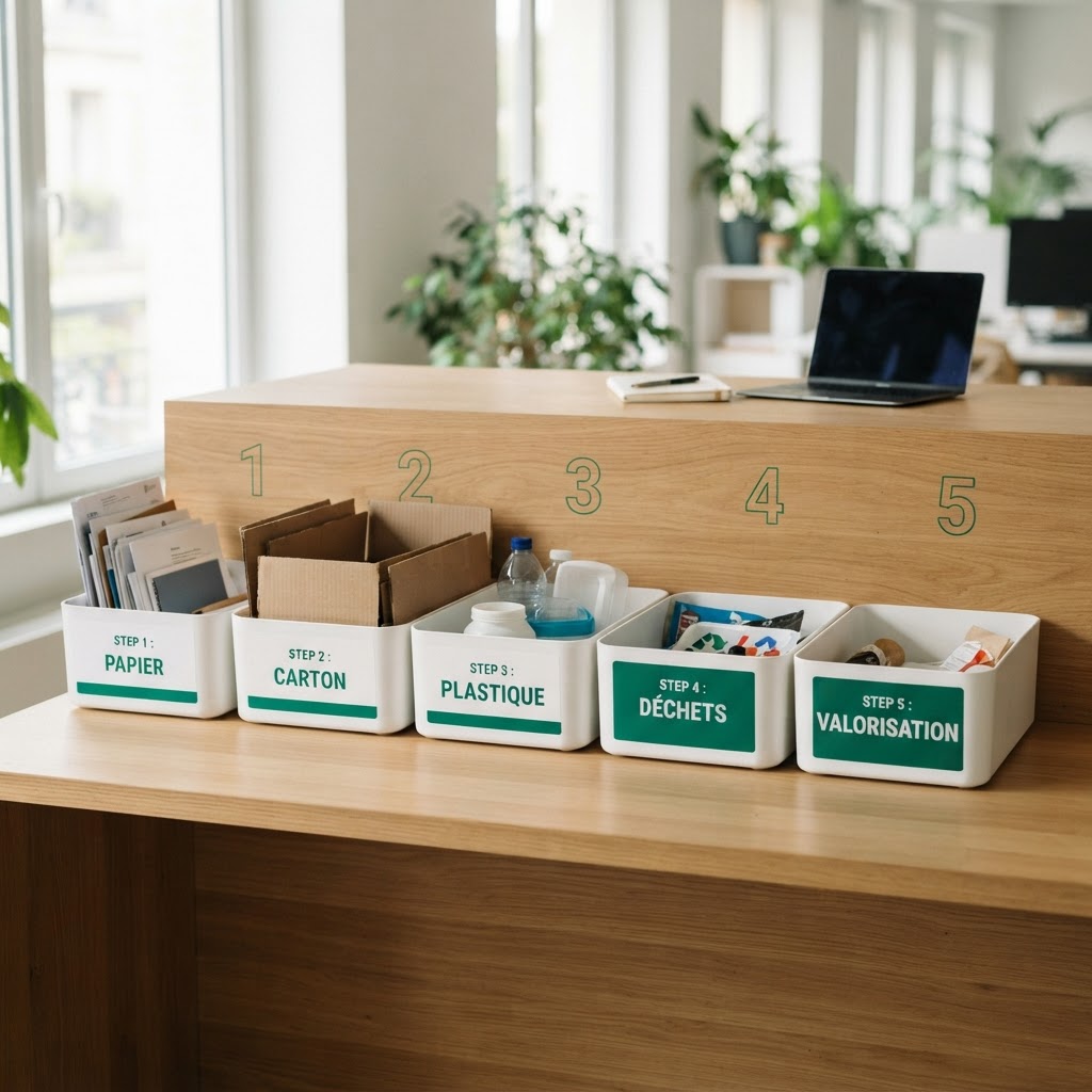 Comment mettre en place le tri sélectif en entreprise en 7 étapes