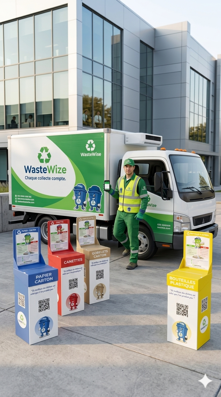 Collecte de déchets d'entreprise à Nice : prix, fréquences et solutions
