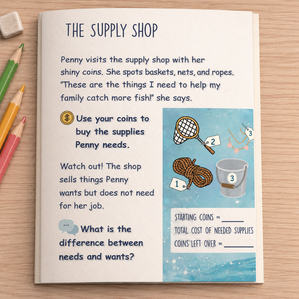 Penny the Pelican Plans Ahead is an award-winning financial literacy book for kids. Through our best-selling Penny the Pelican book series, award-winning content, and family learning tools, we make money lessons for kids simple, engaging, and part of everyday life.