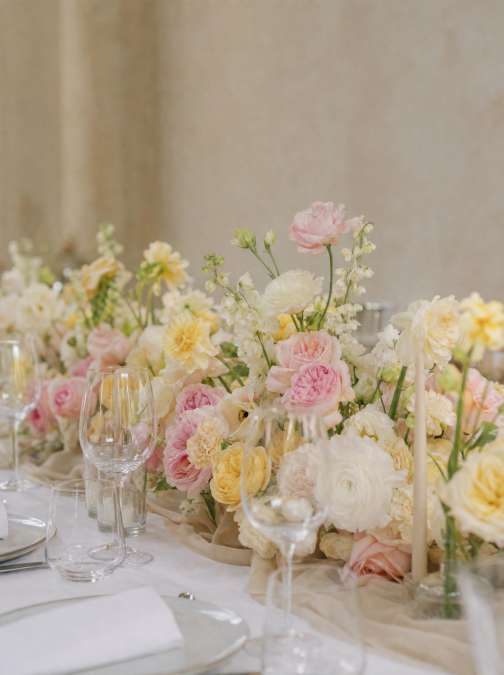 Lemon Sorbet Table Runner