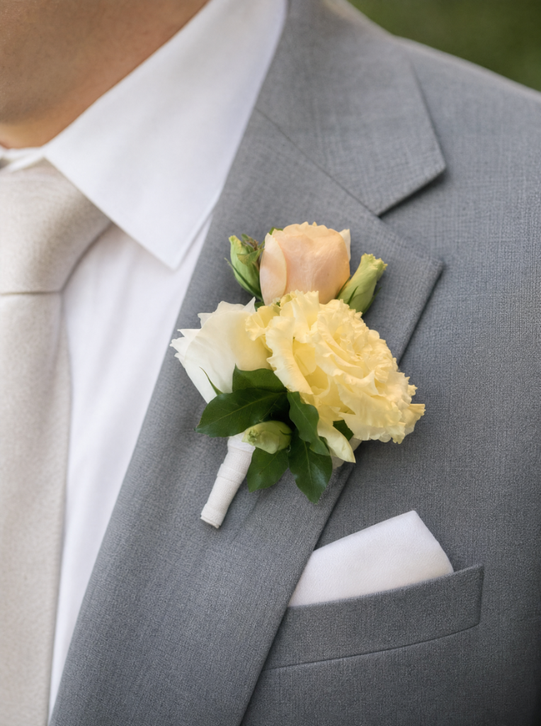 Buttercream Buttonhole