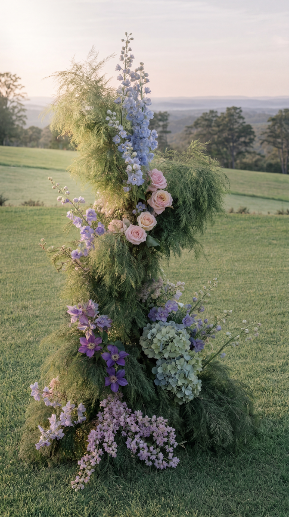 Wedding floral arrangement