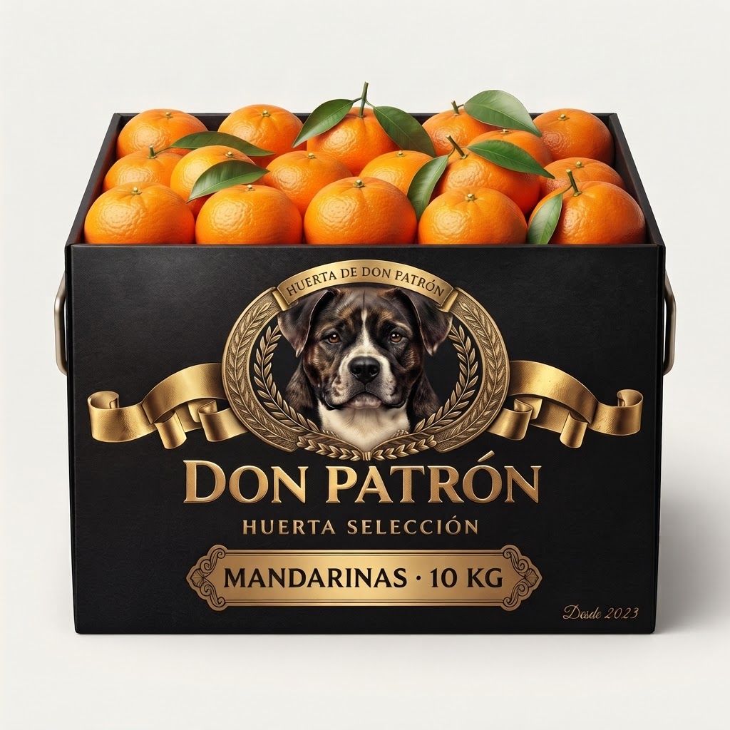 Caja de Mandarinas Valencianas 10 kg fresco a domicilio - Don Patrón