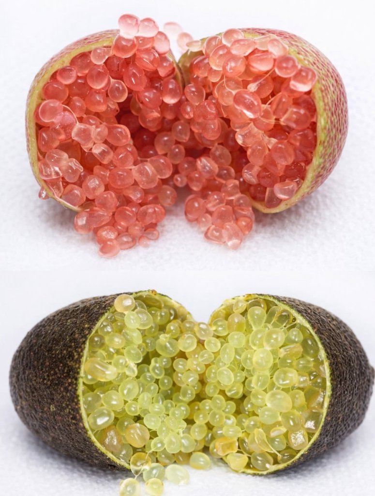 Caviar cítrico finger lime premium - perlas naturales
