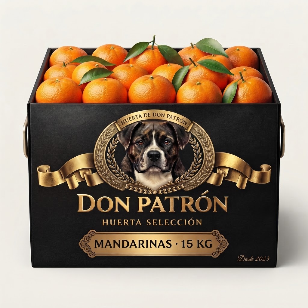 Caja de Mandarinas Valencianas 15 kg fresco a domicilio - Don Patrón