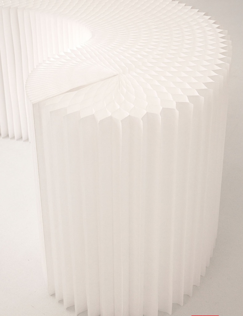 Softblock - White textile 610 x 455