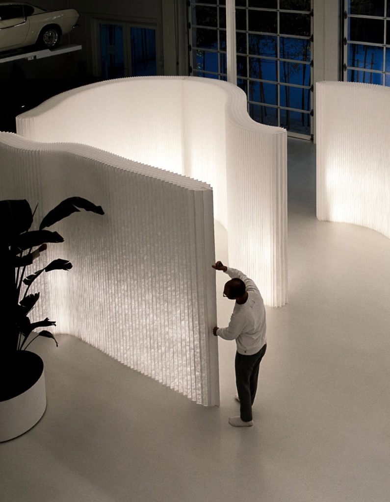 Cloison softwall textile 244 x 34 cm