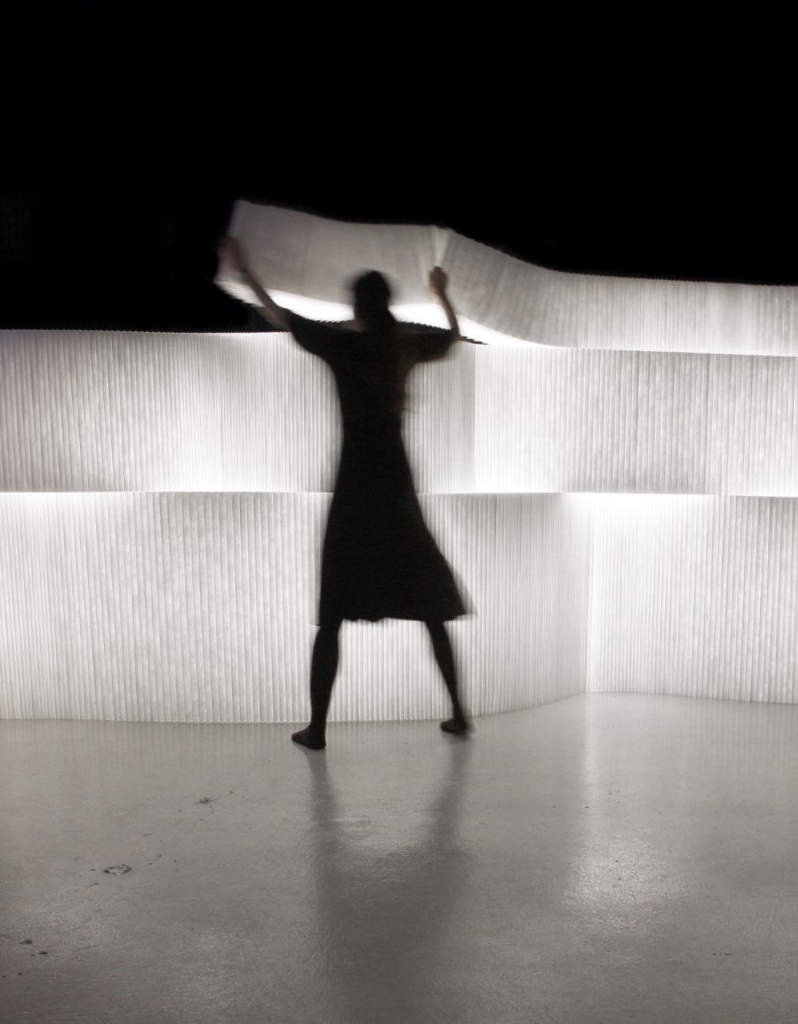 Softblock - White textile 610 x 305