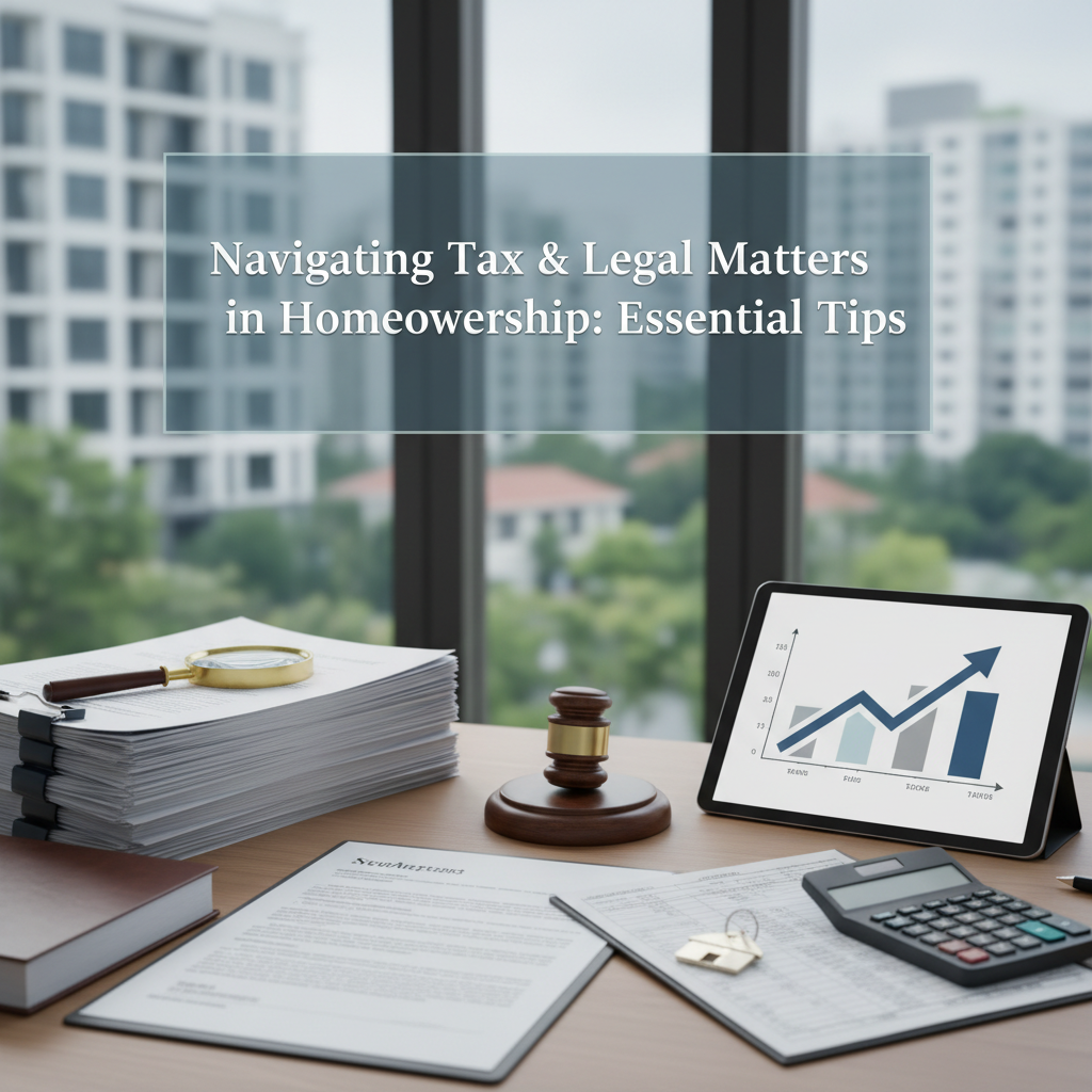 Navigating Tax & Legal Matters in Homeownership: Essential Tips