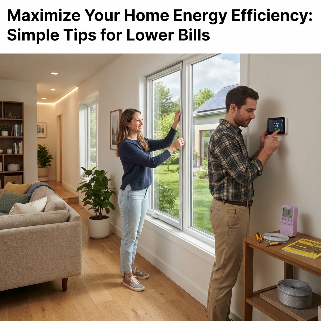 Maximize Your Home Energy Efficiency: Simple Tips for Lower Bills