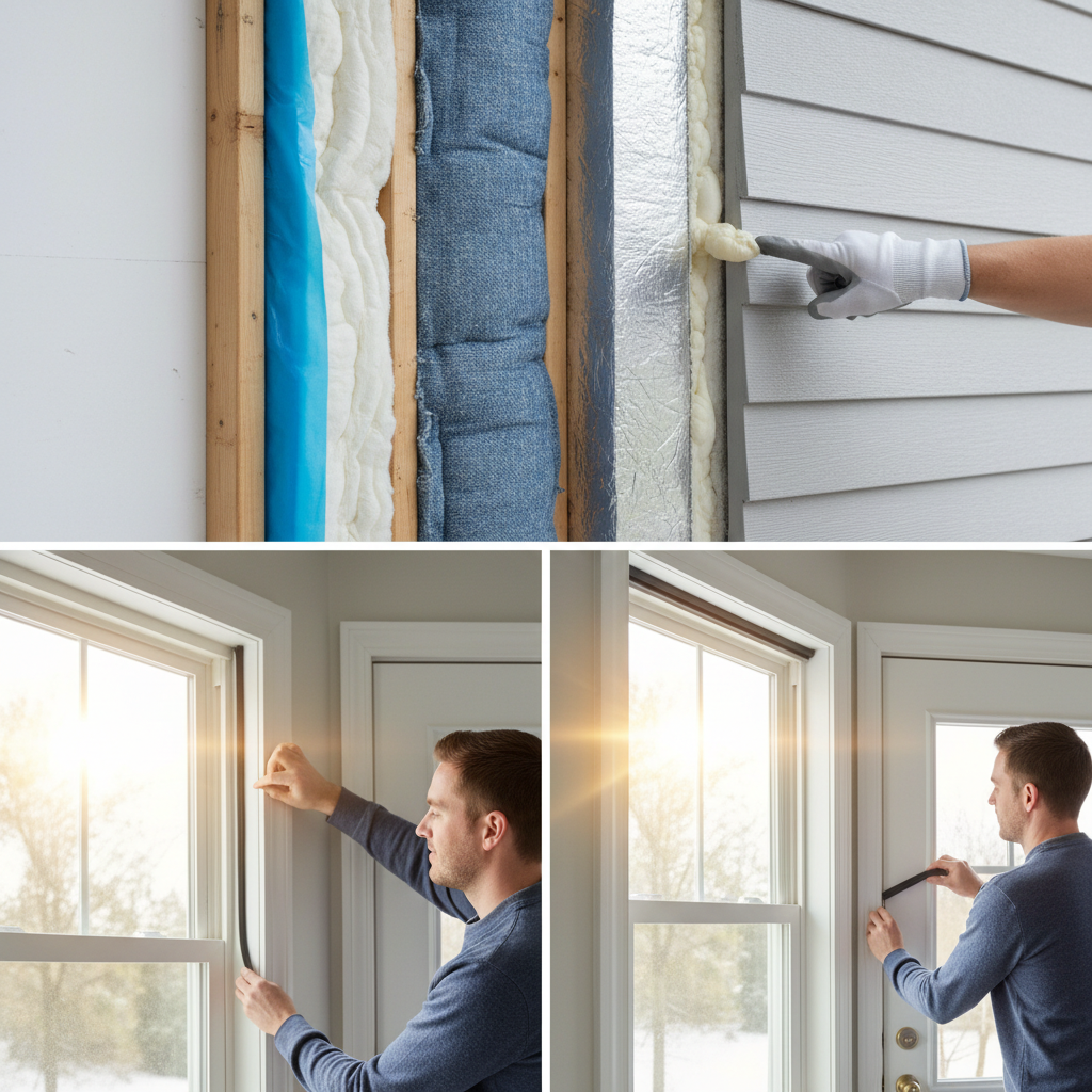 Top 5 Insulation & Weatherproofing Tips for Energy Efficiency