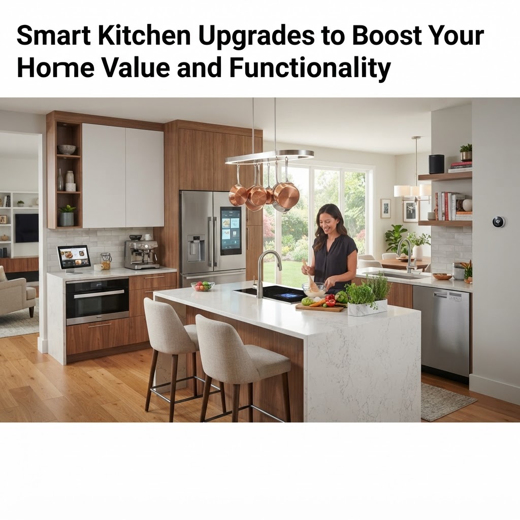 Smart Kitchen Upgrades to Boost Your Home Value and Functionality