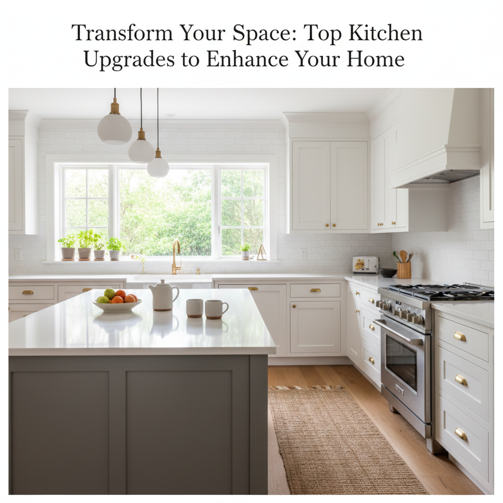 Transform Your Space: Top Kitchen Upgrades to Enhance Your Home