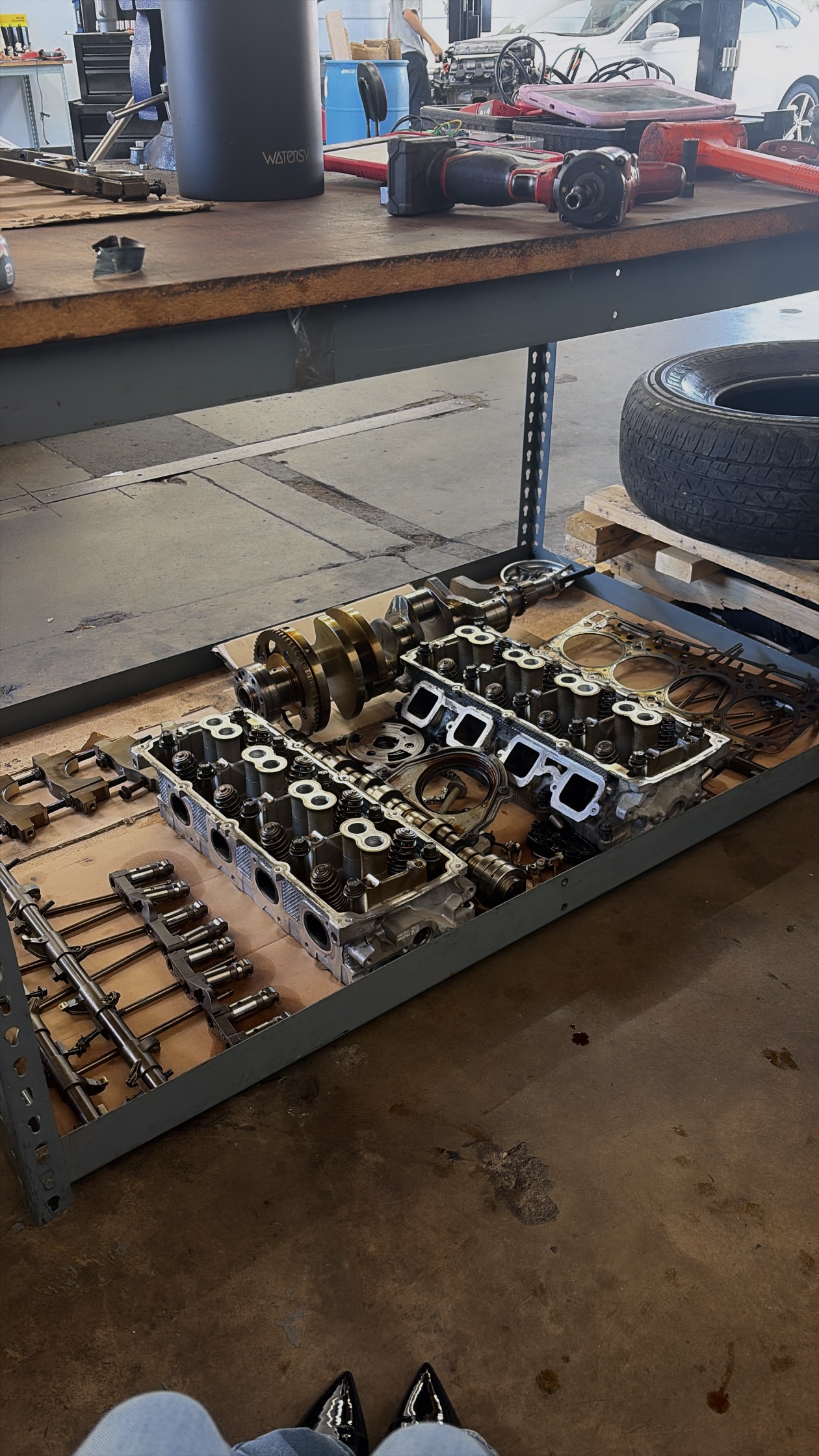 Engine builds and machining