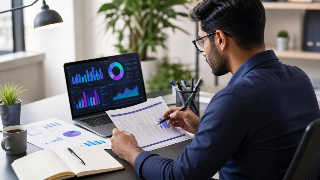 Data engineer working with data pipelines