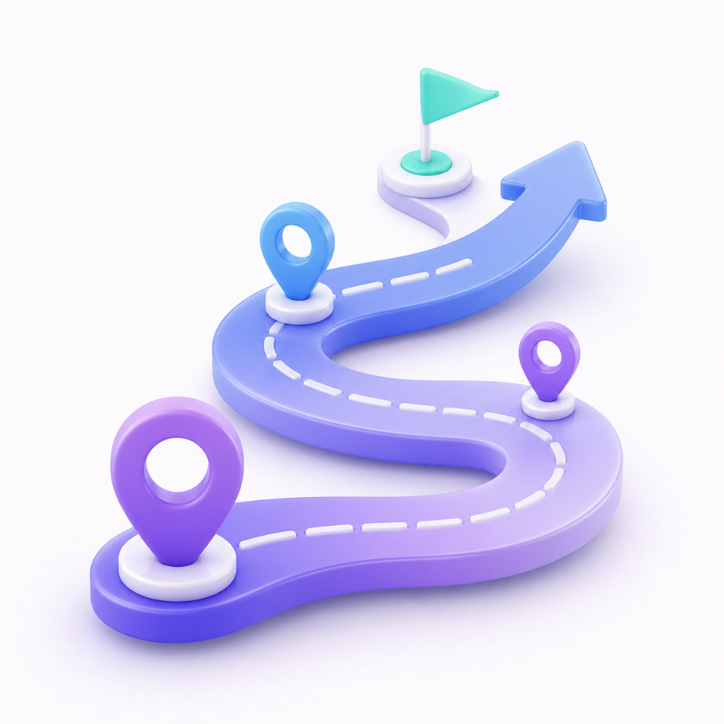 Career roadmap icon