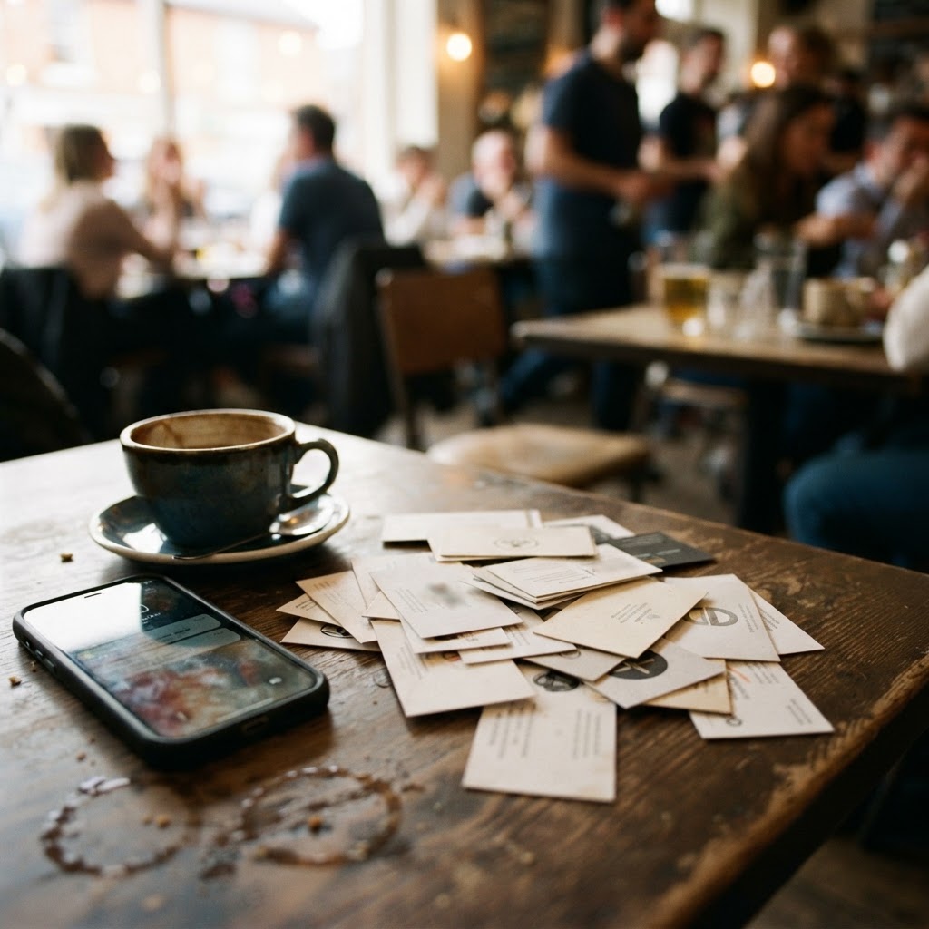 Drop a Business Card and a Social Media Manager Will Probably Pick It Up