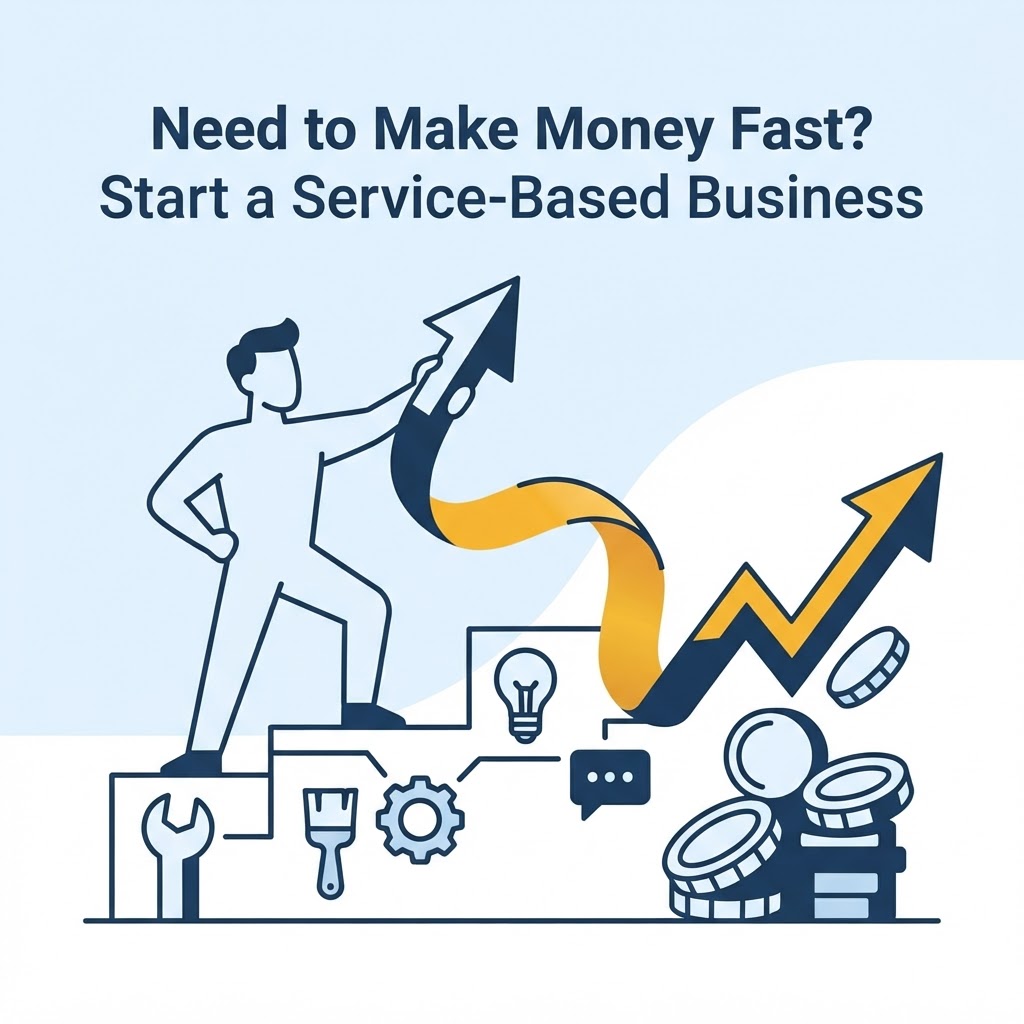 Need to Make Money Fast? Start a Service-Based Business