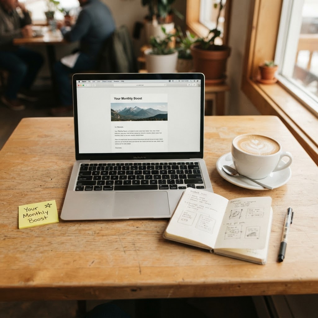 Introducing Your Monthly Boost: A Free Monthly Newsletter for Local Small Businesses