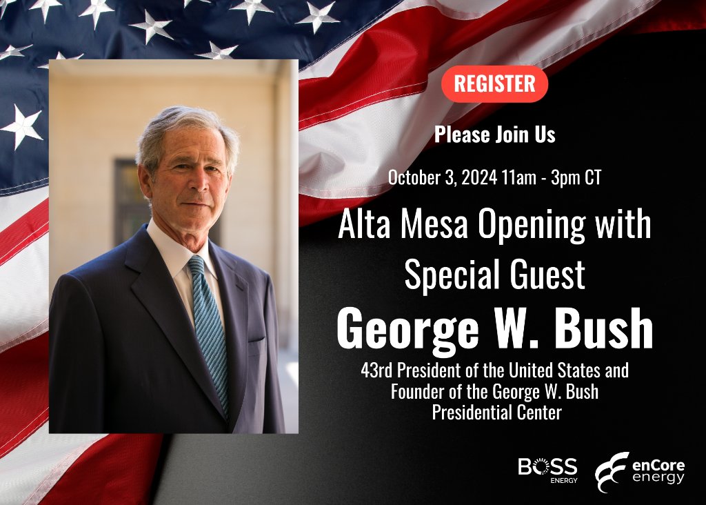 Alta Mesa Opening event flyer