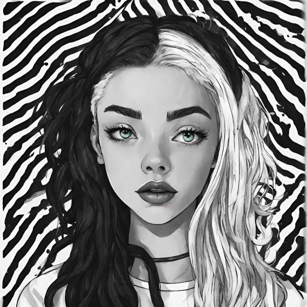 Digital art illustration